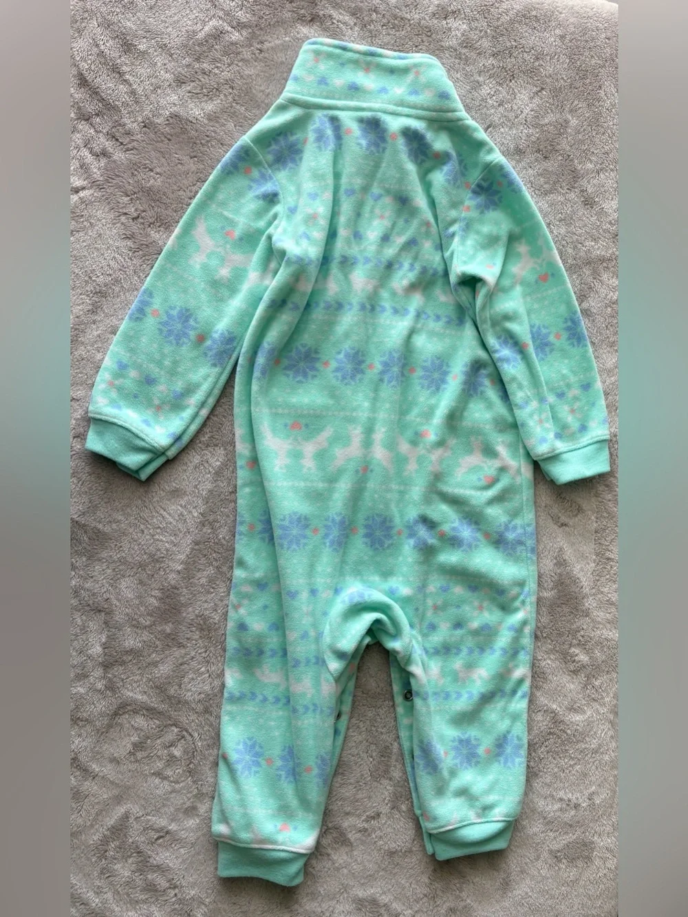 Carters cozy mint